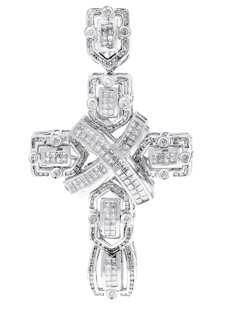 Diamond Cross Pendant| 4.33 Carats| 26.89 Grams MEN'S PENDANTS FROST NYC 