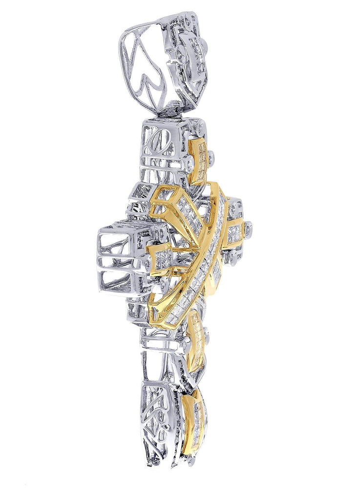 Diamond Cross Pendant| 4.22 Carats| 26.39 Grams MEN'S PENDANTS FROST NYC 