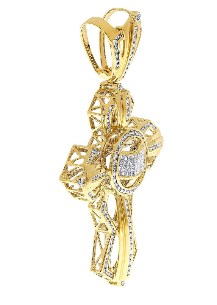 Diamond Cross Pendant| 3.57 Carats| 31.49 Grams MEN'S PENDANTS FROST NYC 