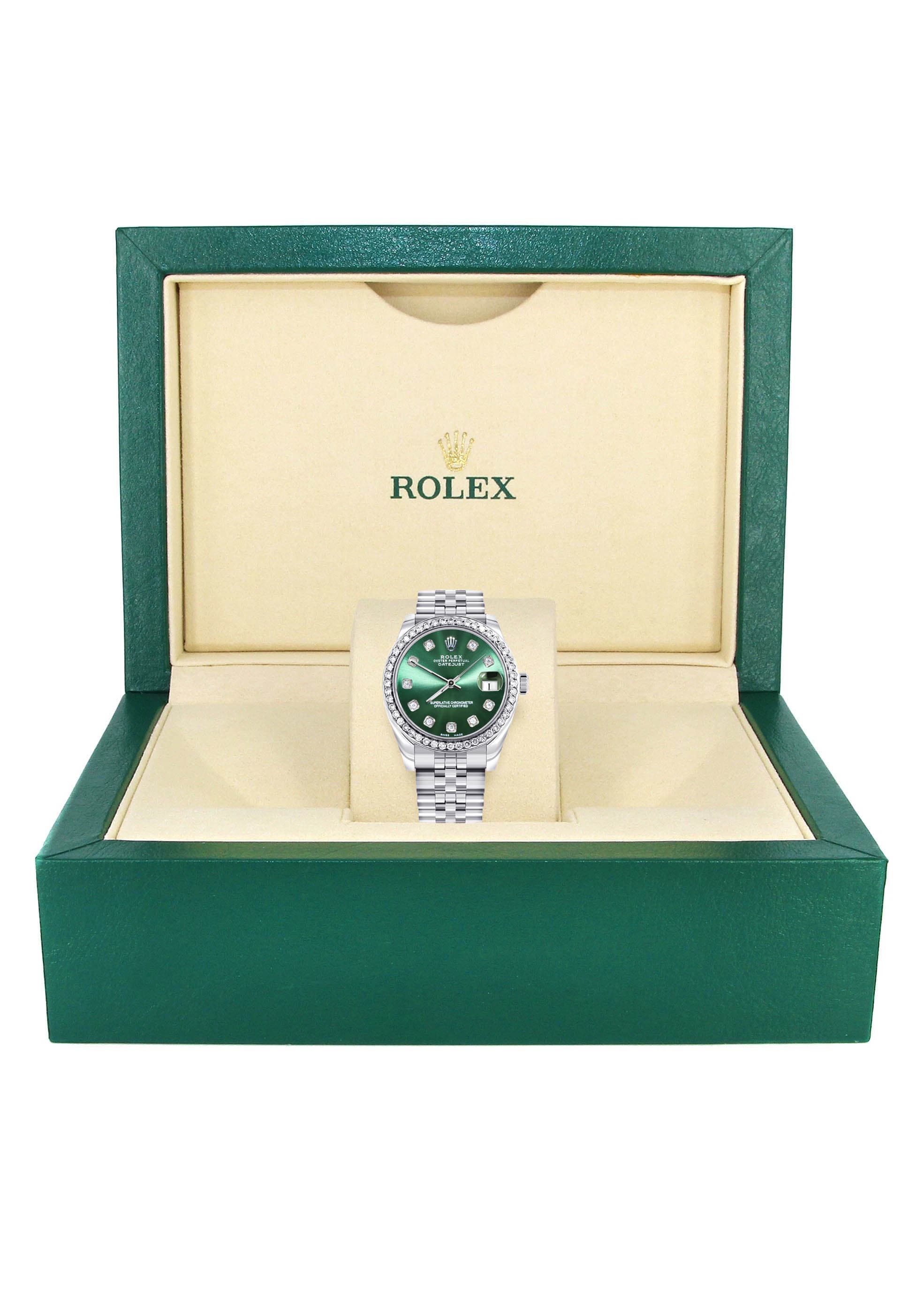 Diamond Rolex Watch 68274 Colzel Diamant 31 Mm Diamant De