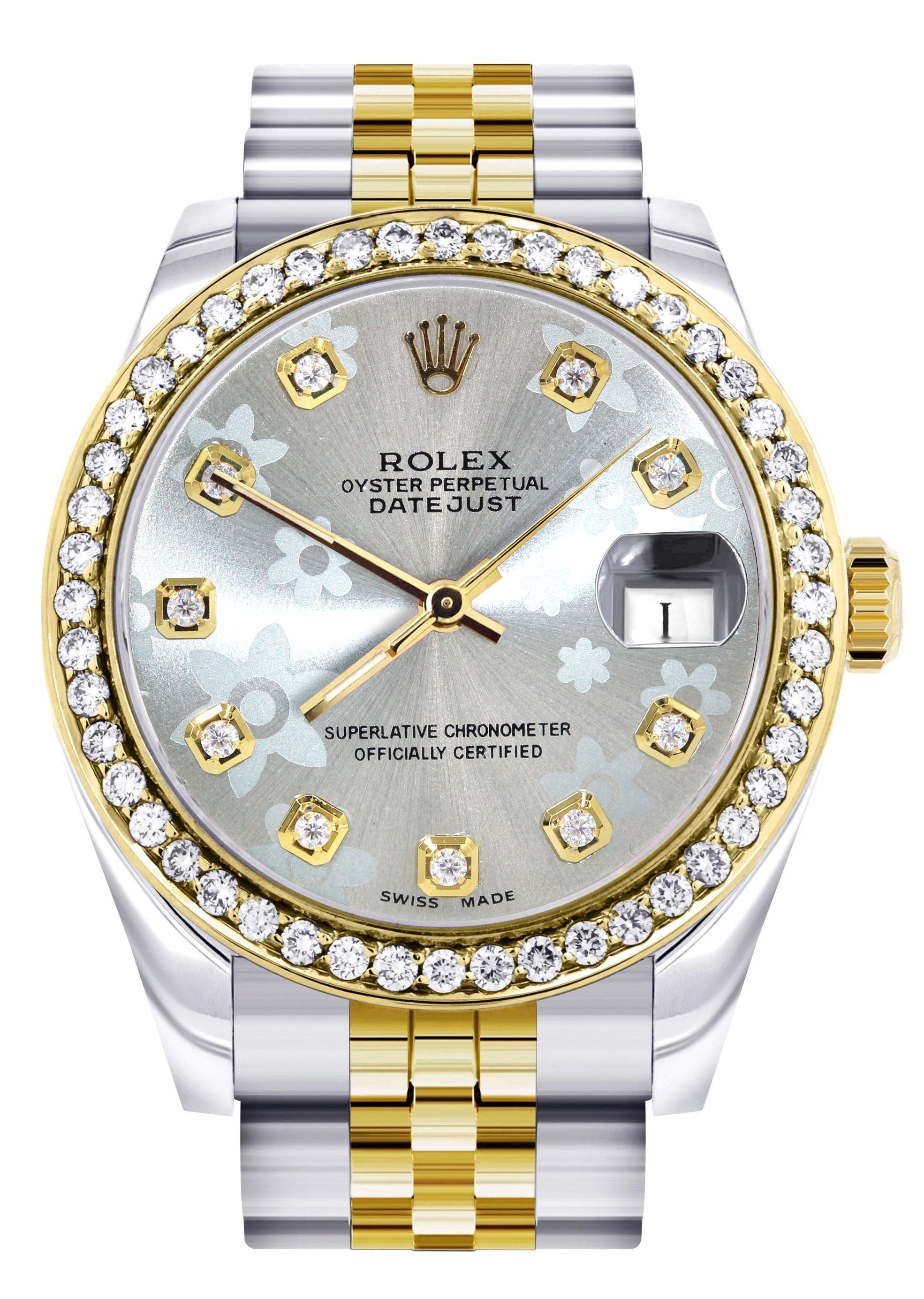 Diamond Watches Pre Owned Diamond Rolex Diamond Gold Rolex Watch