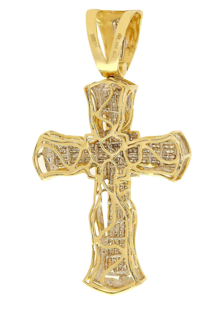 Diamond Cross Pendant| 4.48 Carats| 13.17 Grams MEN'S PENDANTS FROST NYC 