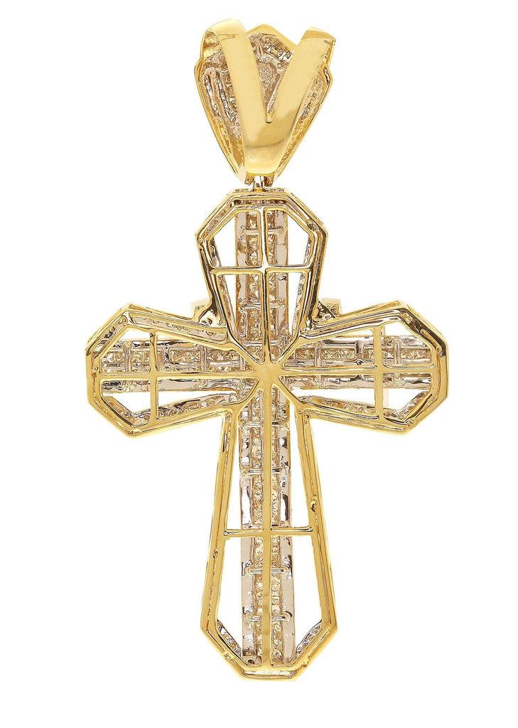 Diamond Cross Pendant| 4.11 Carats| 21.23 Grams MEN'S PENDANTS FROST NYC 