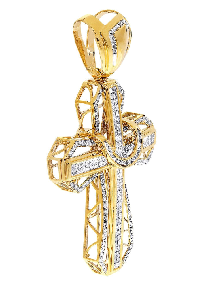 Diamond Cross Pendant| 4.11 Carats| 21.23 Grams MEN'S PENDANTS FROST NYC 