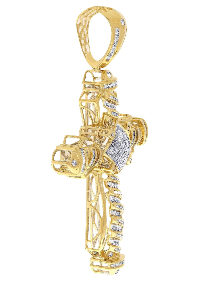 Diamond Cross Pendant| 1.89 Carats| 20.43 Grams MEN'S PENDANTS FROST NYC 