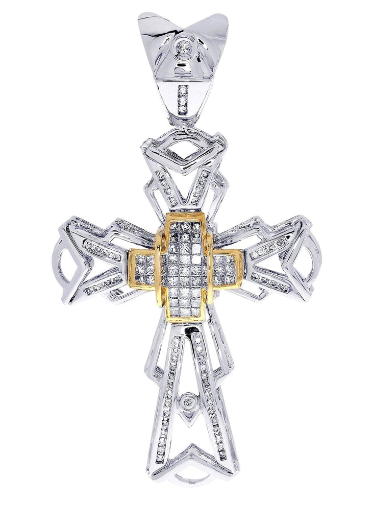 Diamond Cross Pendant| 1.51 Carats| 17.99 Grams MEN'S PENDANTS FROST NYC 