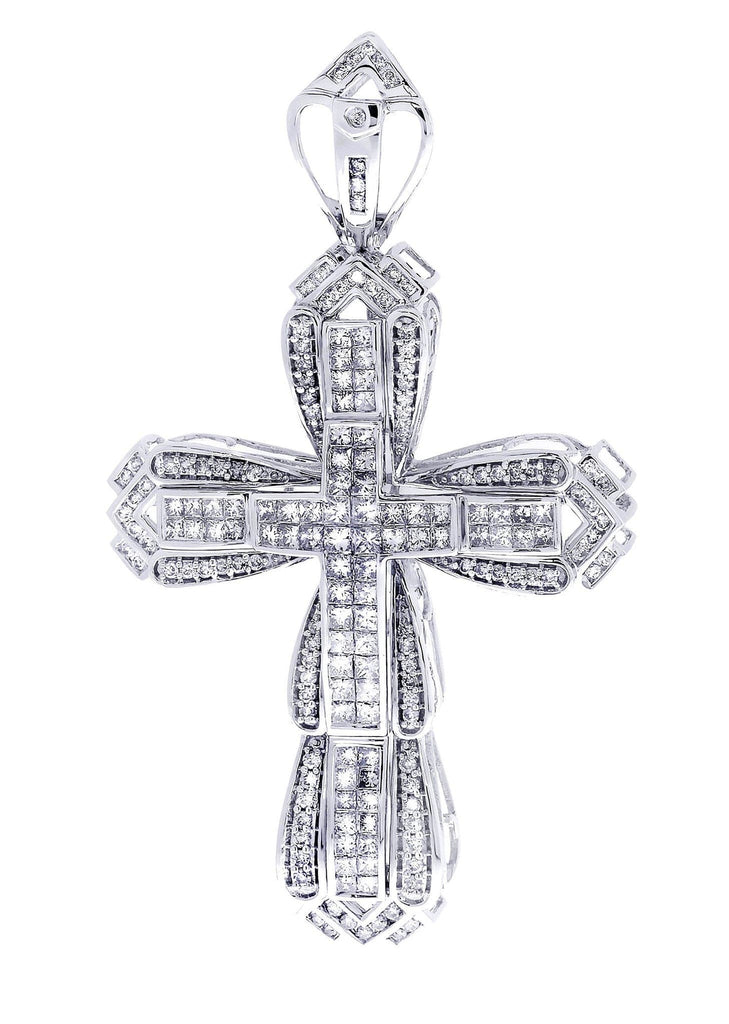 Diamond Cross Pendant| 4.36 Carats| 19.59 Grams MEN'S PENDANTS FROST NYC 
