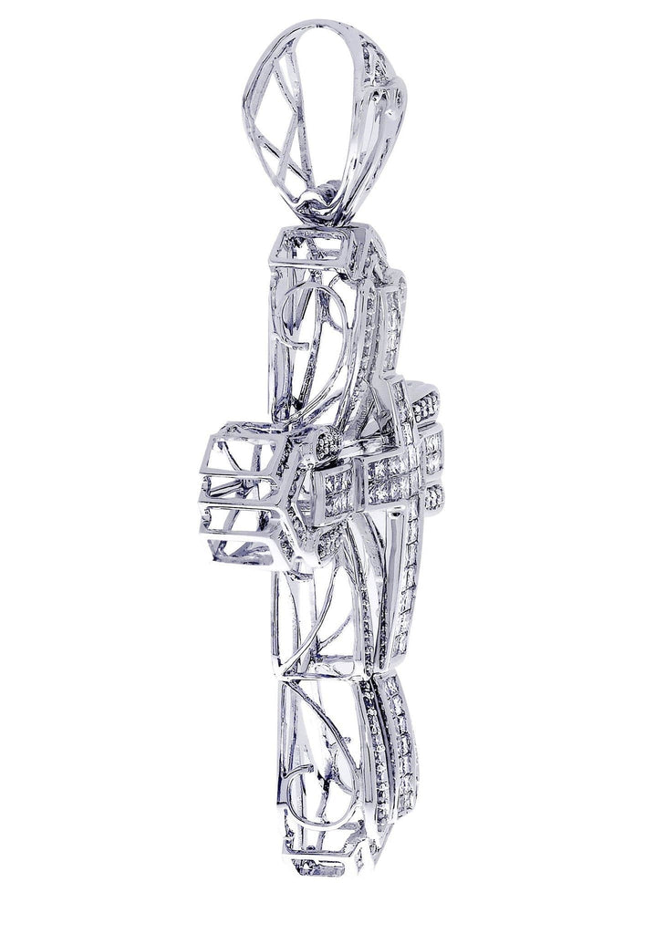 Diamond Cross Pendant| 4.36 Carats| 19.59 Grams MEN'S PENDANTS FROST NYC 
