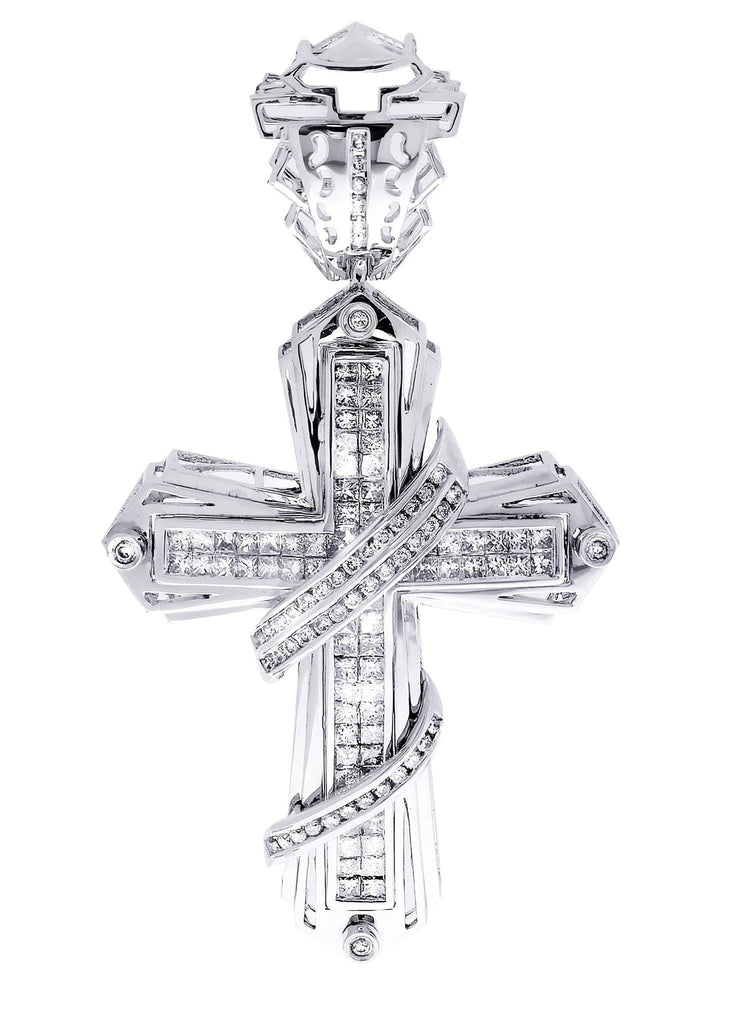 Diamond Cross Pendant| 3.65 Carats| 19.83 Grams MEN'S PENDANTS FROST NYC 