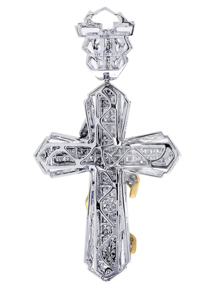 Diamond Cross Pendant| 3.57 Carats| 19.95 Grams MEN'S PENDANTS FROST NYC 