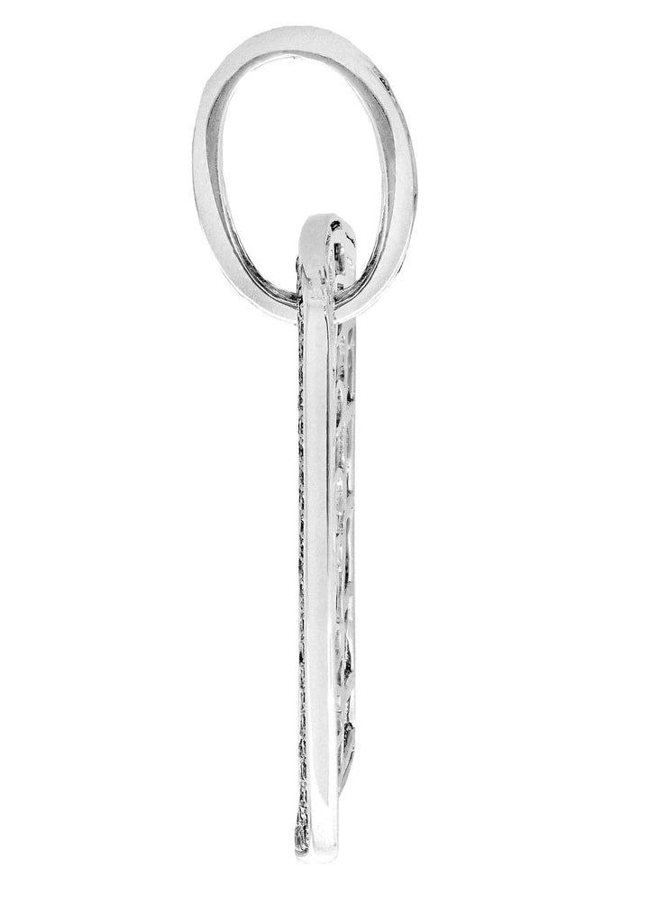 Diamond Dog Tag Pendant | 14.84 Grams | 5.15 Carats MEN'S PENDANTS FROST NYC 