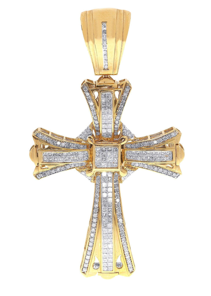 Diamond Cross Pendant| 5.47 Carats| 35.78 Grams MEN'S PENDANTS FROST NYC 
