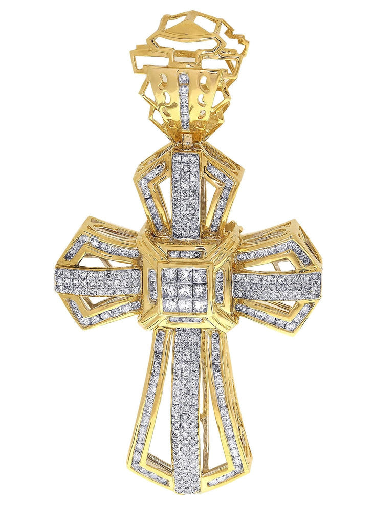 Diamond Cross Pendant| 3.05 Carats| 22.98 Grams MEN'S PENDANTS FROST NYC 