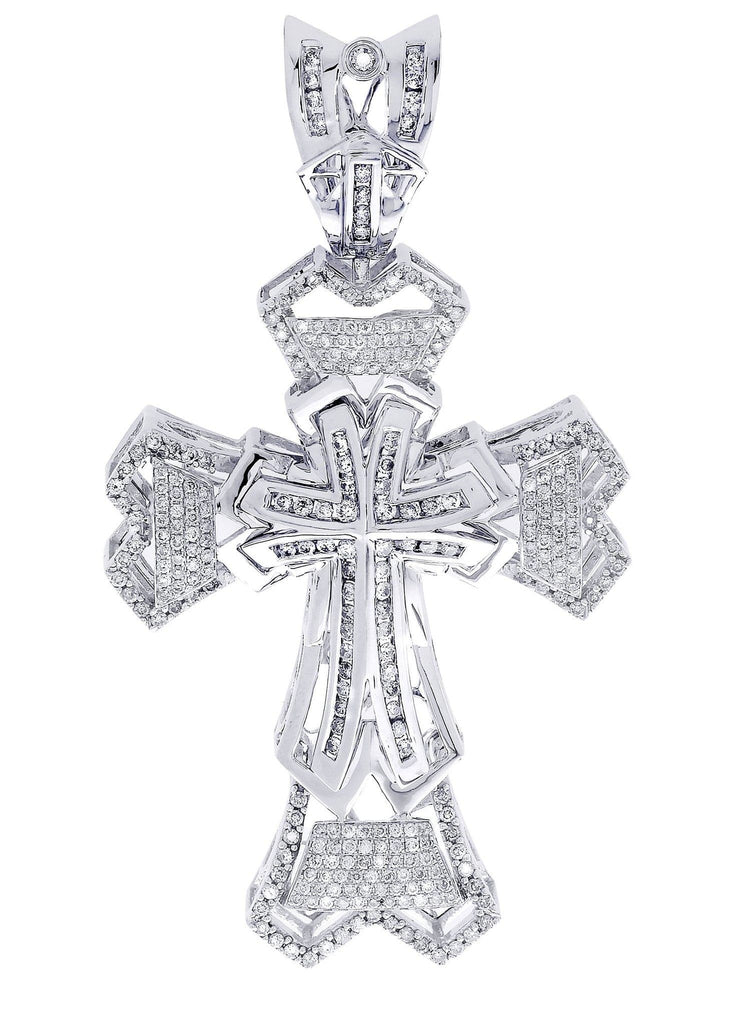 Diamond Cross Pendant| 2.28 Carats| 21.68 Grams MEN'S PENDANTS FROST NYC 