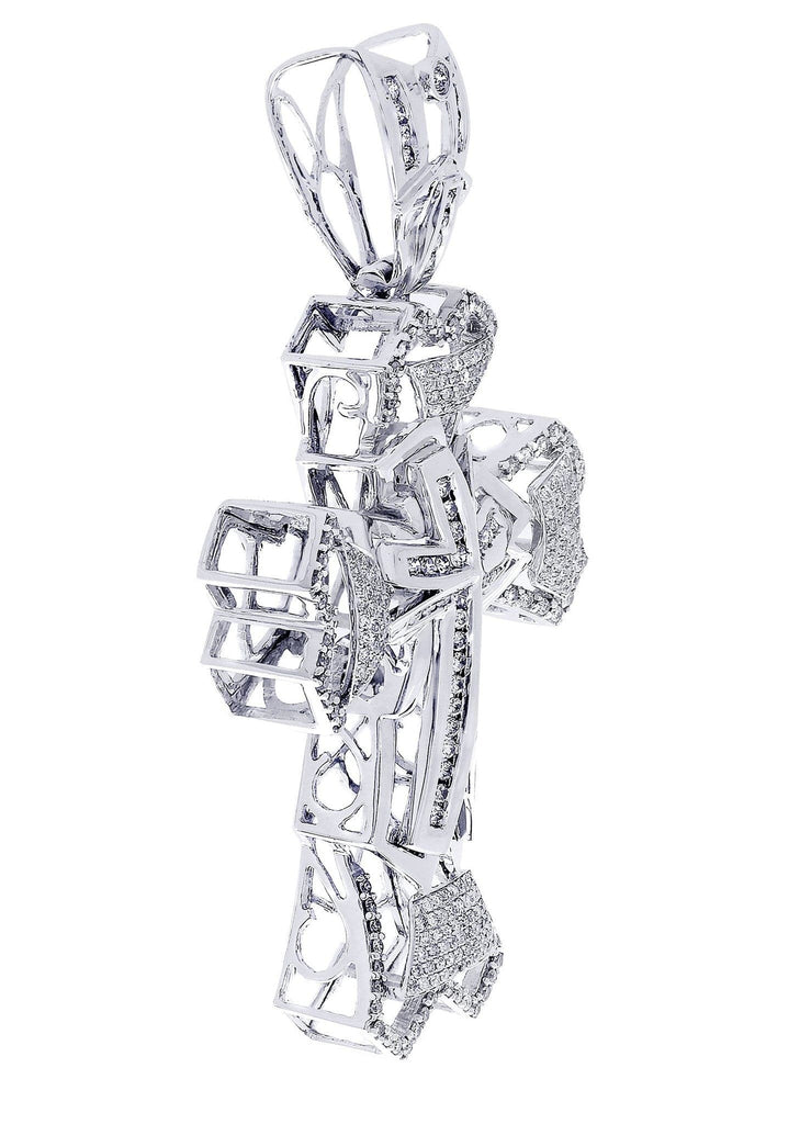 Diamond Cross Pendant| 2.28 Carats| 21.68 Grams MEN'S PENDANTS FROST NYC 