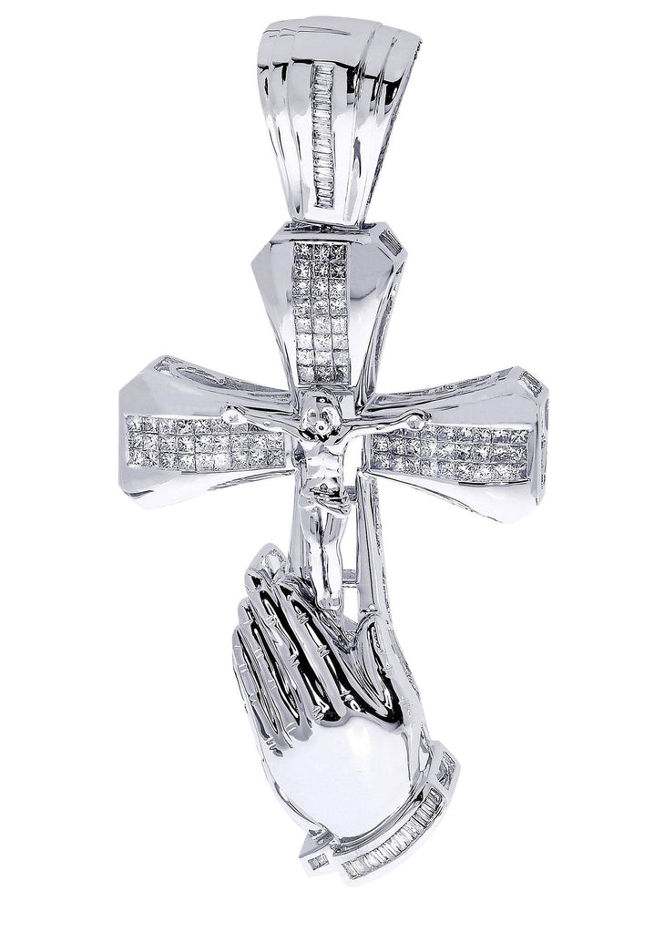 Diamond Cross Pendant| 3.6 Carats| 33.37 Grams MEN'S PENDANTS FROST NYC 