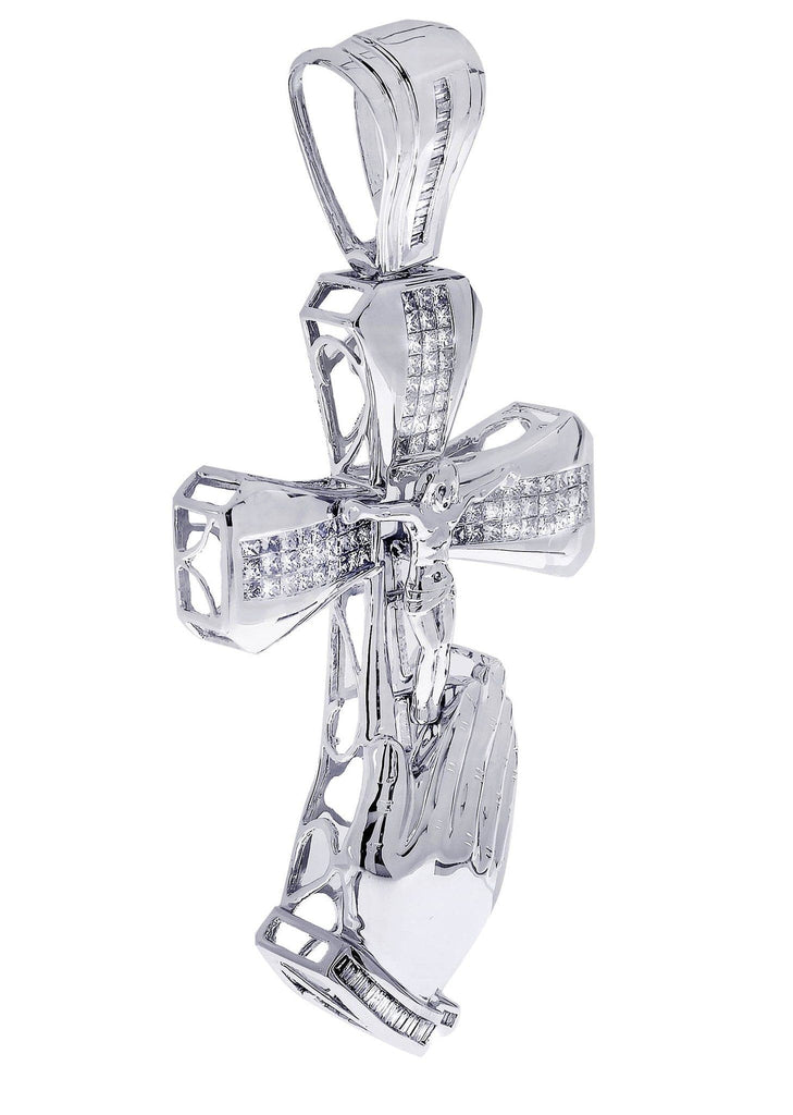 Diamond Cross Pendant| 3.6 Carats| 33.37 Grams MEN'S PENDANTS FROST NYC 