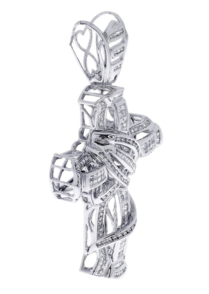 Diamond Cross Pendant| 2.17 Carats| 18.01 Grams MEN'S PENDANTS FROST NYC 