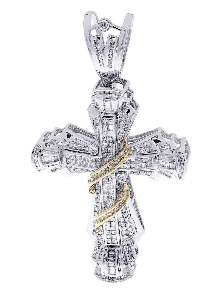 Diamond Cross Pendant| 3.3 Carats| 23.19 Grams MEN'S PENDANTS FROST NYC 