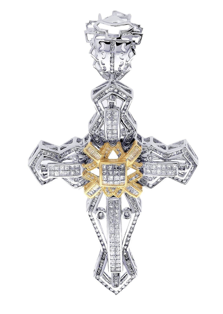 Diamond Cross Pendant| 3.15 Carats| 26.44 Grams MEN'S PENDANTS FROST NYC 