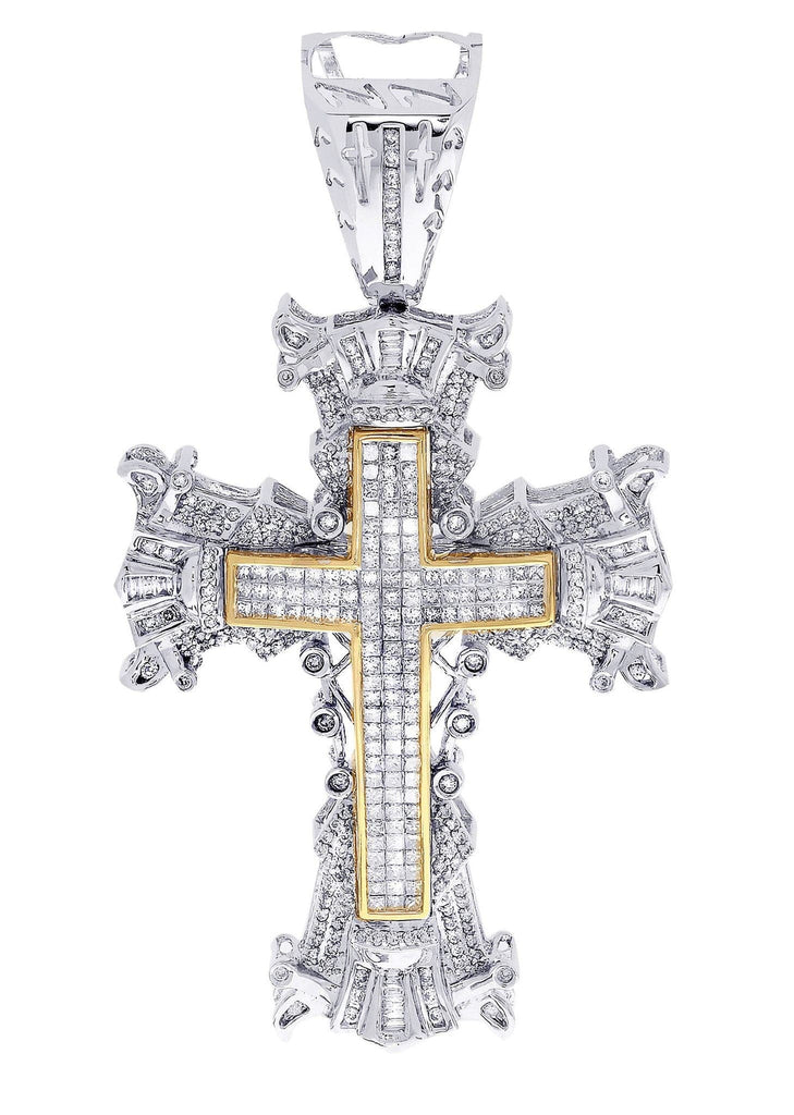 Diamond Cross Pendant| 4.1 Carats| 32.77 Grams MEN'S PENDANTS FROST NYC 