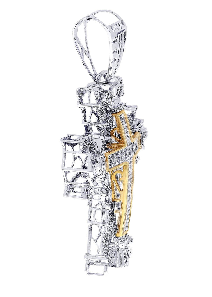 Diamond Cross Pendant| 4.1 Carats| 32.77 Grams MEN'S PENDANTS FROST NYC 