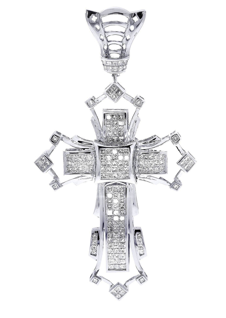 Diamond Cross Pendant| 3.74 Carats| 22.88 Grams MEN'S PENDANTS FROST NYC 