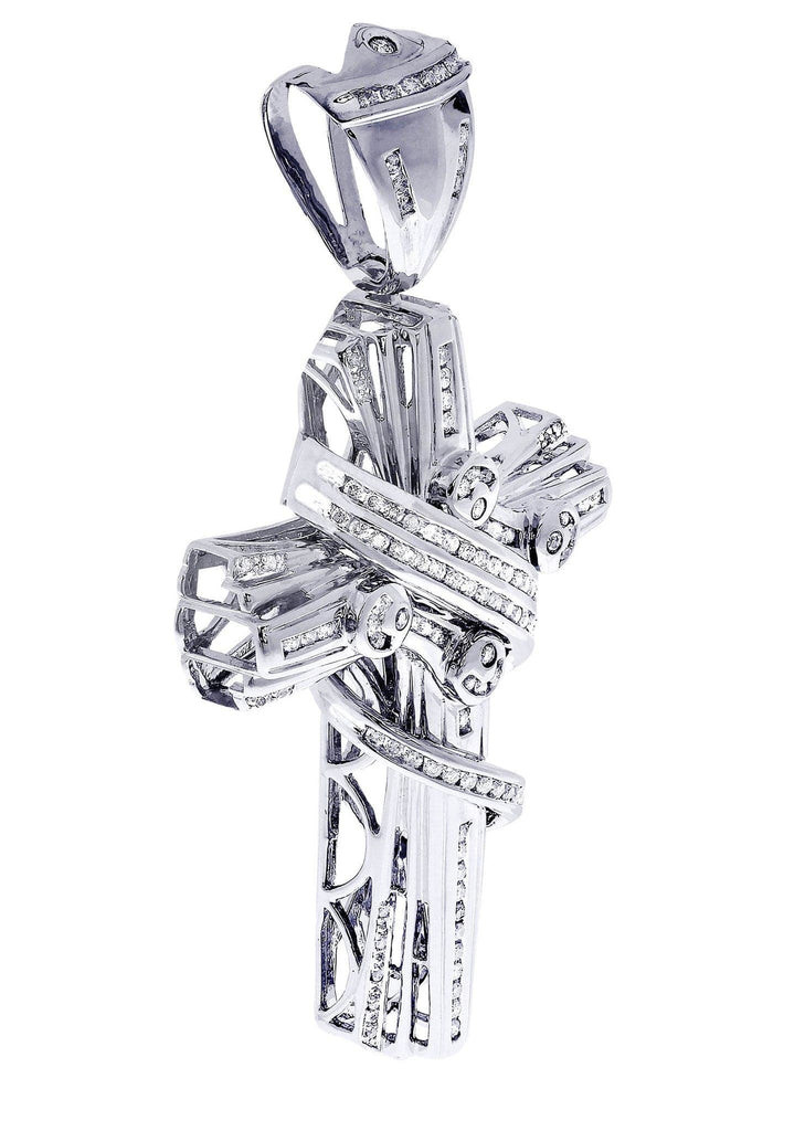 Diamond Cross Pendant| 1.68 Carats| 29.86 Grams MEN'S PENDANTS FROST NYC 