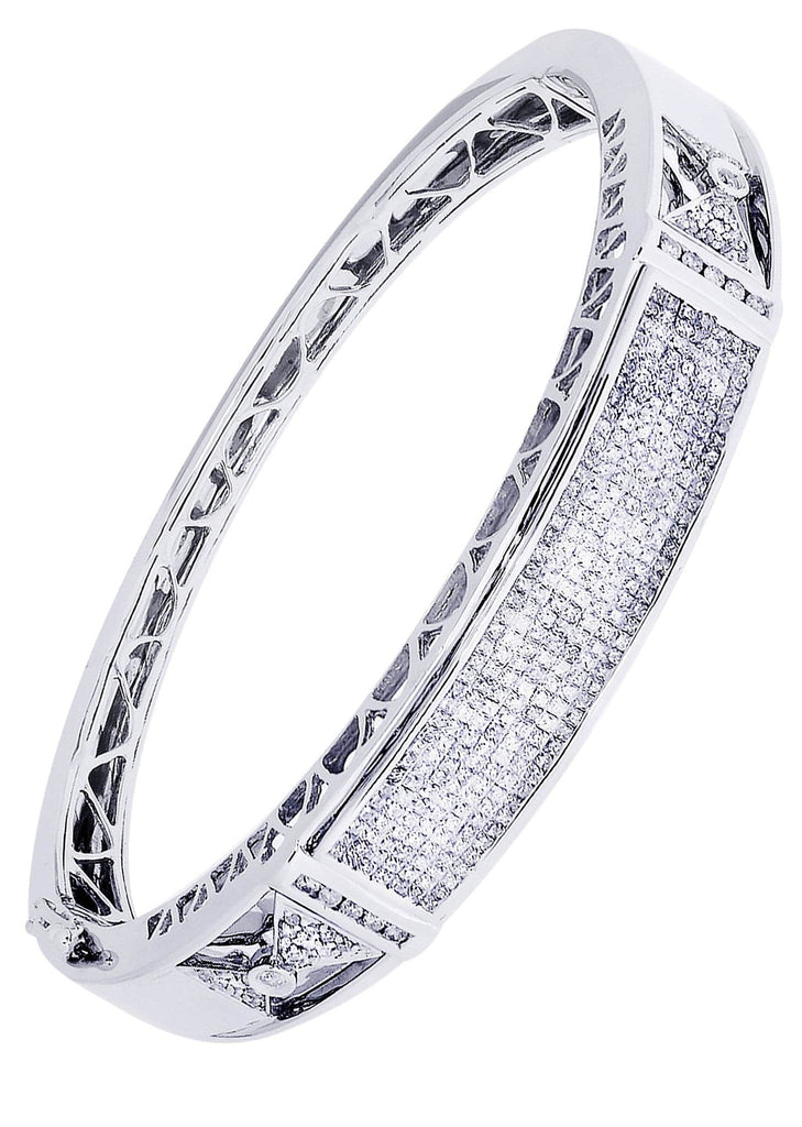 Mens Diamond Bracelet White Gold| 2.78 Carats| 33.64 Grams Men’s Diamond Bracelets FROST NYC 