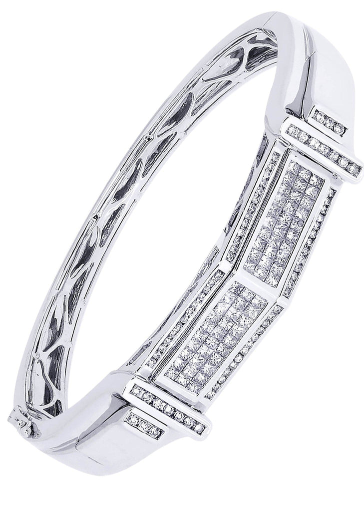 Mens Diamond Bracelet White Gold| 2.47 Carats| 41.8 Grams Men’s Diamond Bracelets FROST NYC 