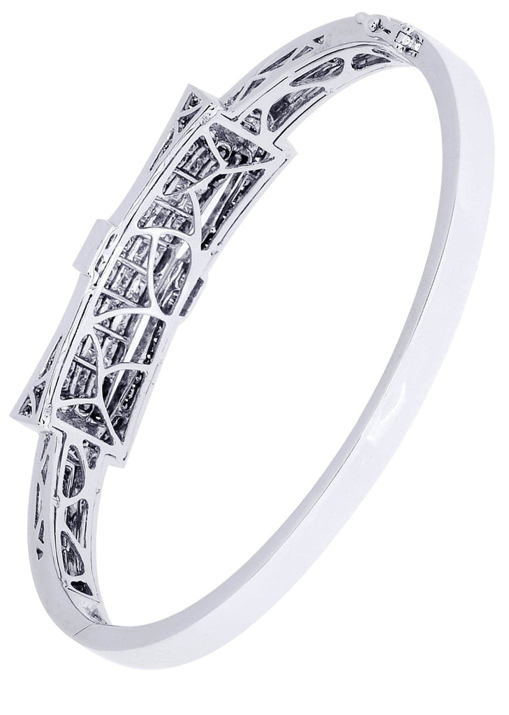 Mens Diamond Bracelet White Gold| 3.29 Carats| 30.93 Grams Men’s Diamond Bracelets FROST NYC 