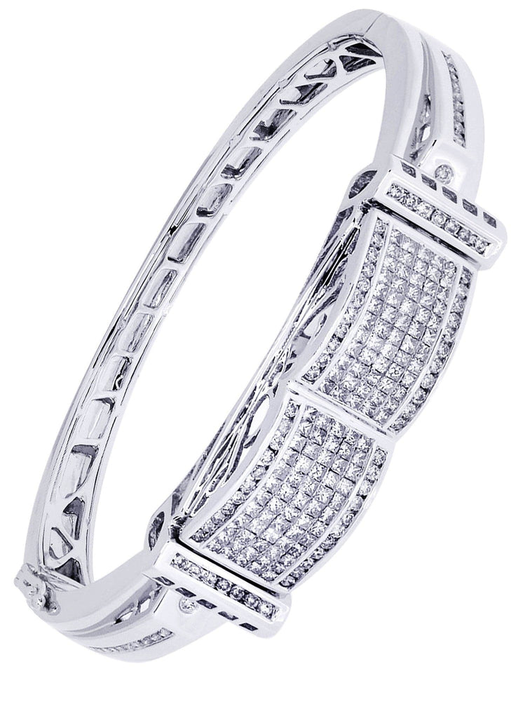 Mens Diamond Bracelet White Gold| 3.41 Carats| 42.94 Grams Men’s Diamond Bracelets FROST NYC 