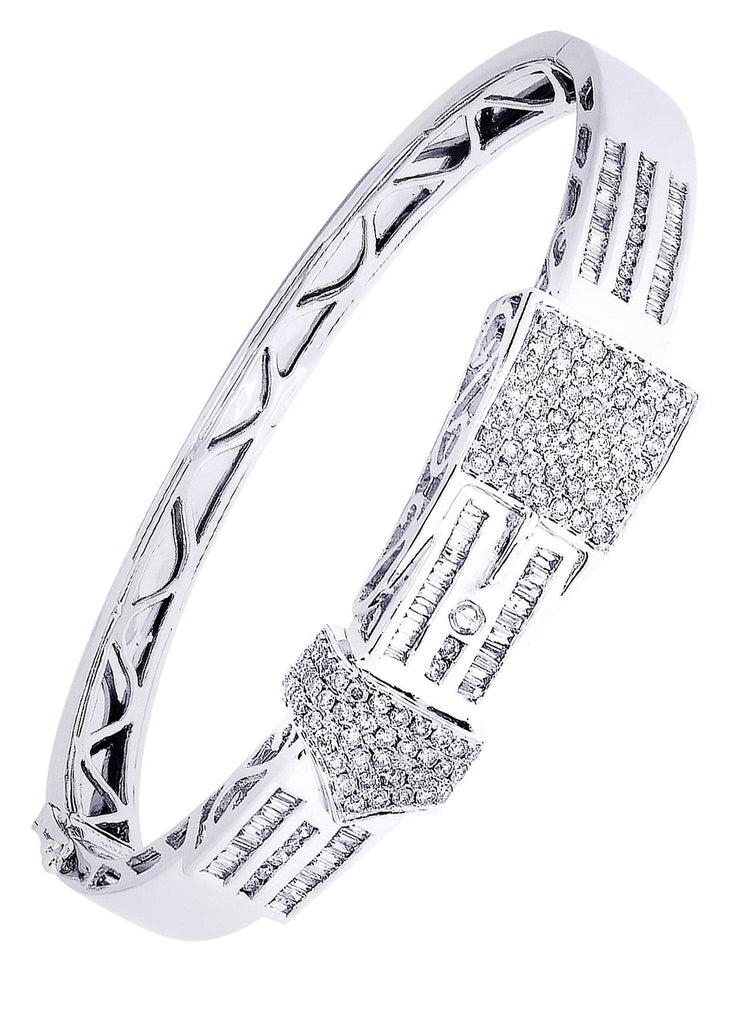 Mens Diamond Bracelet White Gold| 2.46 Carats| 33.19 Grams Men’s Diamond Bracelets FROST NYC 