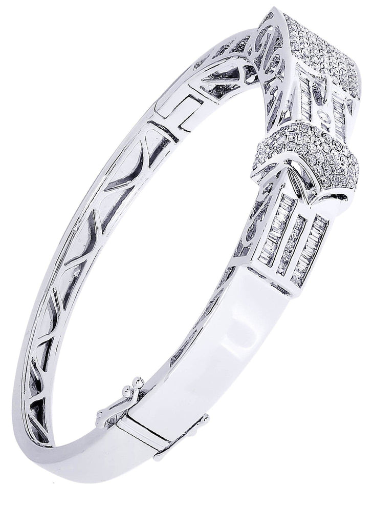 Mens Diamond Bracelet White Gold| 2.46 Carats| 33.19 Grams Men’s Diamond Bracelets FROST NYC 