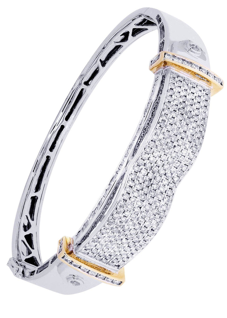 Mens Diamond Bracelet White Gold| 3.45 Carats| 30.81 Grams Men’s Diamond Bracelets FROST NYC 