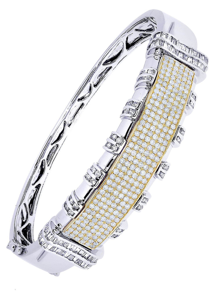 Mens Diamond Bracelet White Gold| 4.48 Carats| 35.3 Grams Men’s Diamond Bracelets FROST NYC 