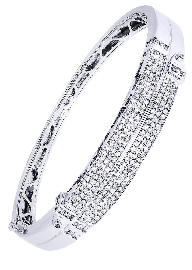 Mens Diamond Bracelet White Gold| 2.35 Carats| 33.93 Grams Men’s Diamond Bracelets FROST NYC 