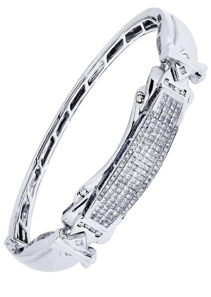 Mens Diamond Bracelet White Gold| 1.95 Carats| 33.54 Grams Men’s Diamond Bracelets FROST NYC 