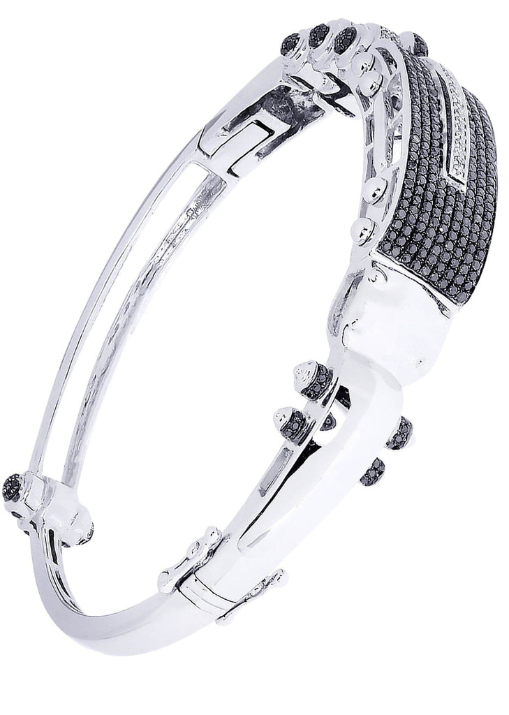 Mens Diamond Bracelet White Gold| 2.39 Carats| 36.3 Grams Men’s Diamond Bracelets FROST NYC 