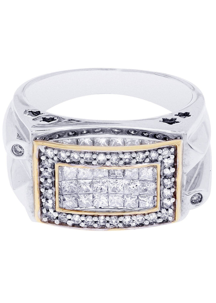 Mens Diamond Ring| 1.68 Carats| 11.24 Grams MEN'S RINGS FROST NYC 