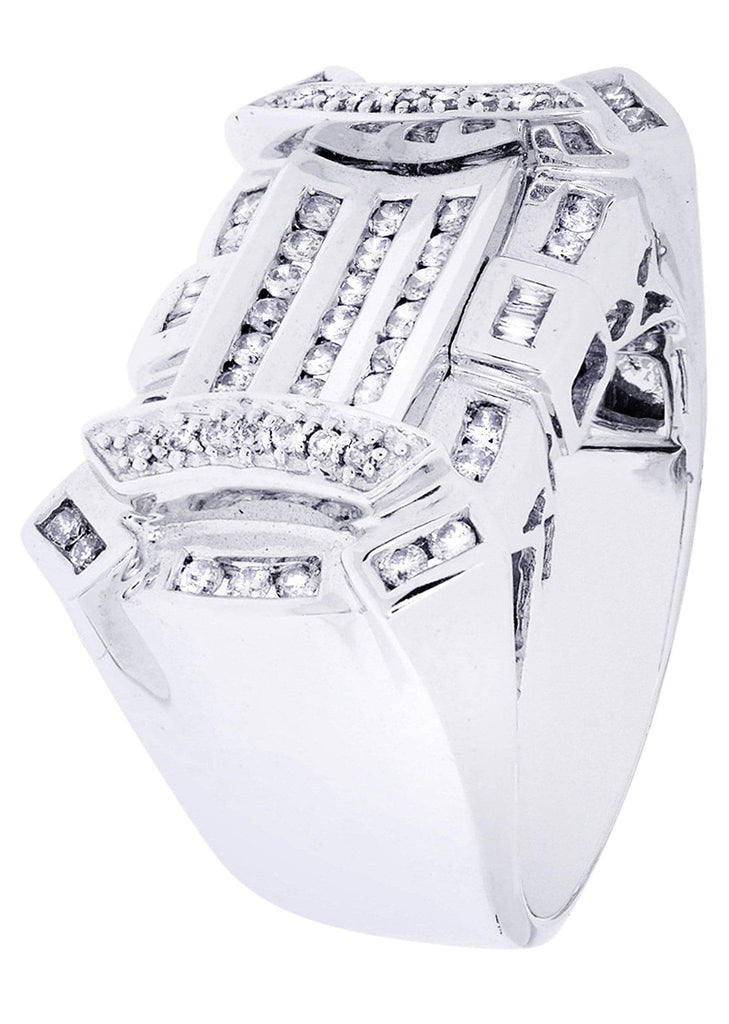 Mens Diamond Ring| 0.66 Carats| 17.59 Grams MEN'S RINGS FROST NYC 