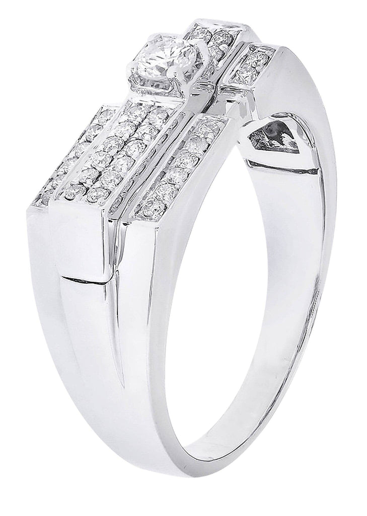 Mens Diamond Ring| 0.46 Carats| 6.74 Grams MEN'S RINGS FROST NYC 