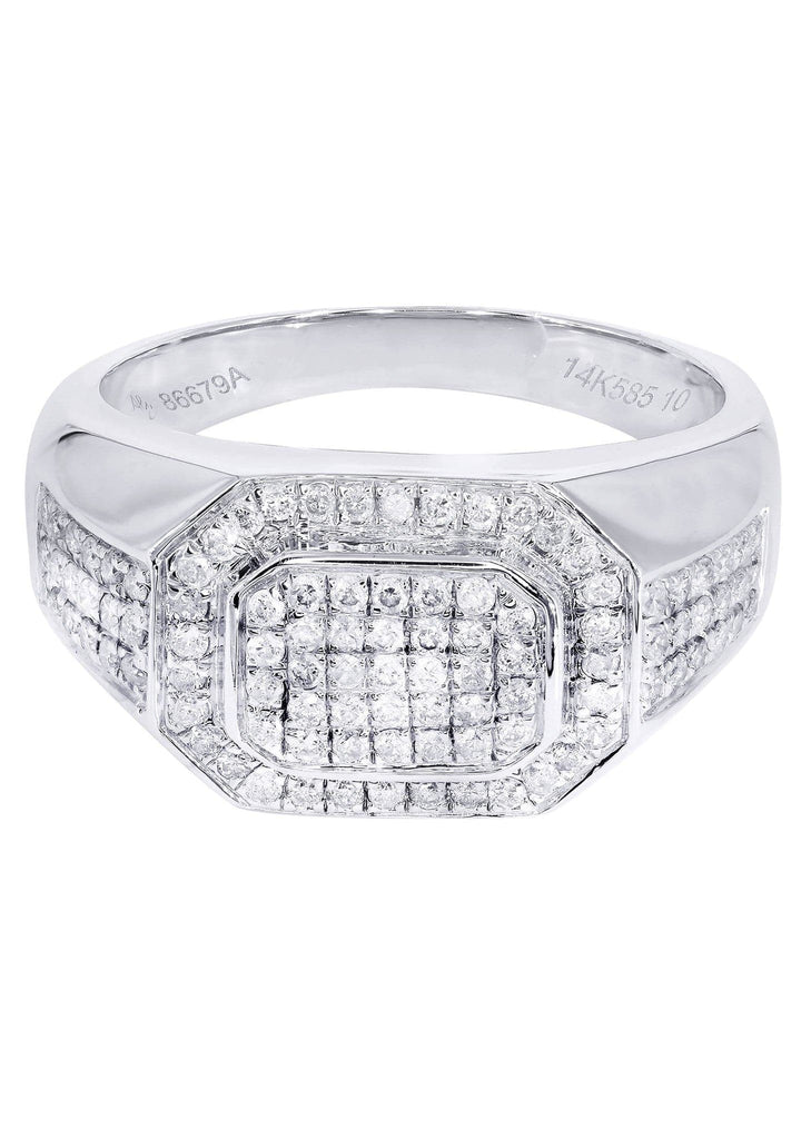 Mens Diamond Ring| 0.76 Carats| 10.48 Grams MEN'S RINGS FROST NYC 