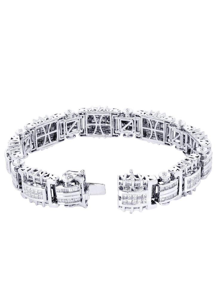 Mens Diamond Bracelet White Gold| 5.66 Carats| 54.41 Grams Men’s Diamond Bracelets FROST NYC 