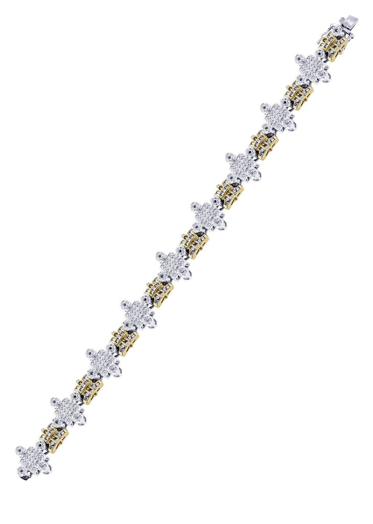 Mens Diamond Bracelet White Gold| 4.36 Carats| 38.54 Grams Men’s Diamond Bracelets FROST NYC 