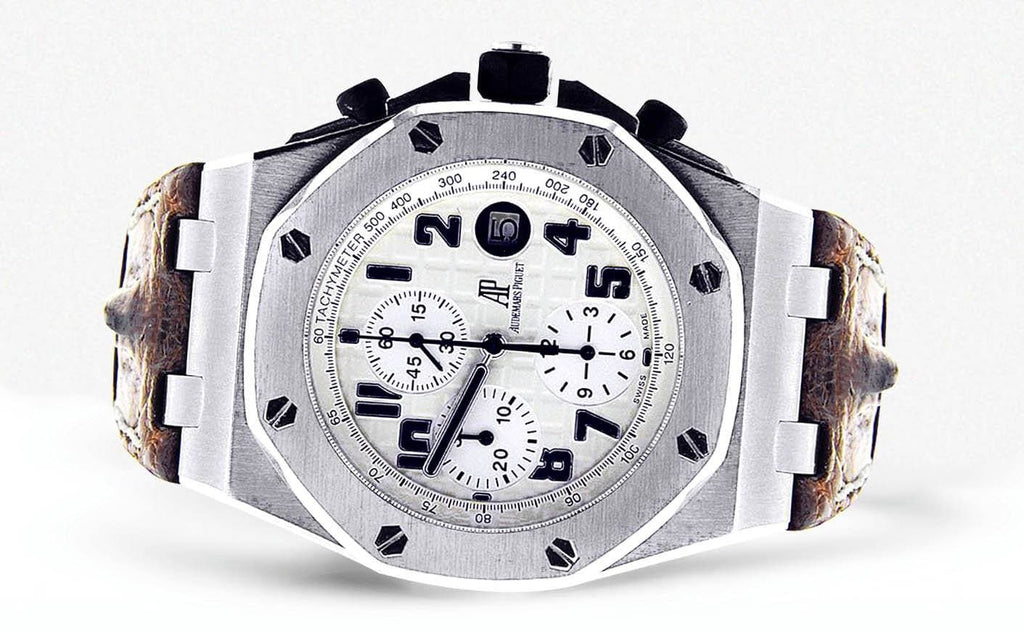 Audemars Piguet Royal Oak Offshore Safari | Stainless Steel Mens Watch FrostNYC 