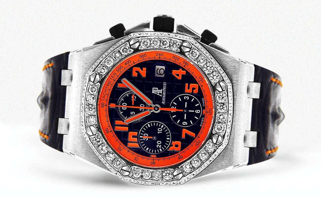 Audemars Piguet Royal Oak Offshore Volcano | Stainless Steel | 42 Mm Mens Watch FrostNYC 