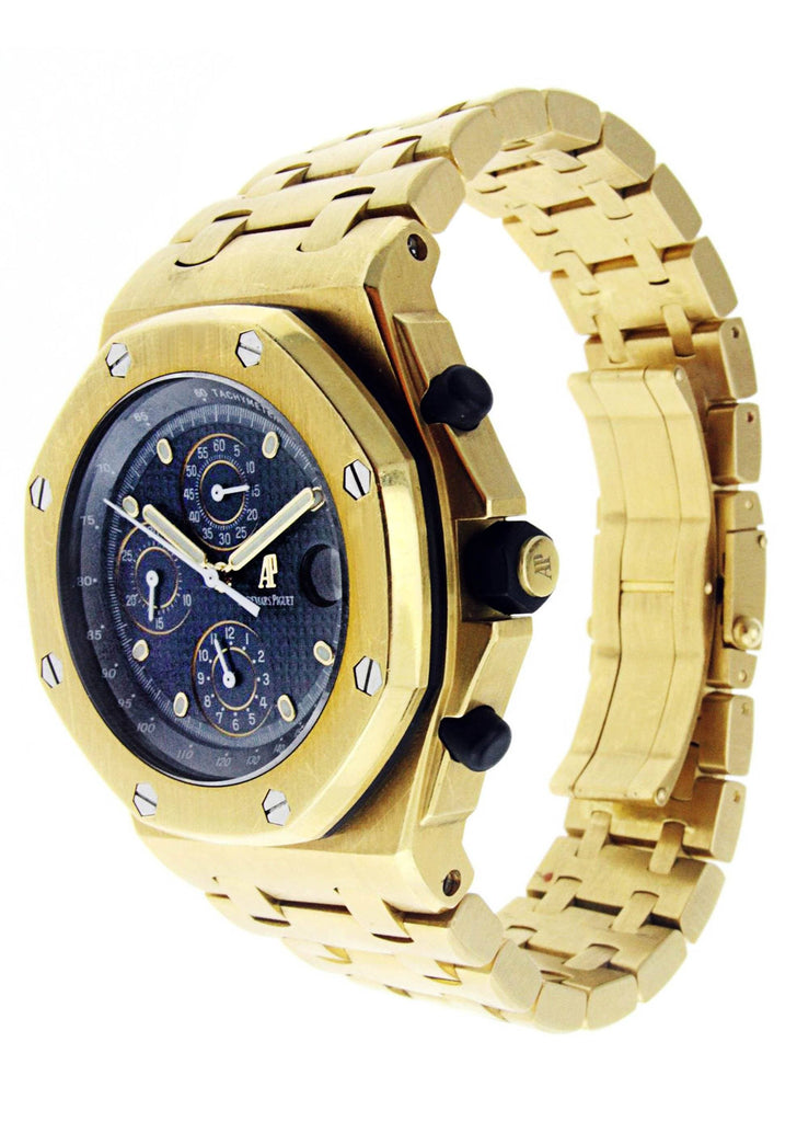 Audemars Piguet Royal Oak Offshore | Solid 18K Yellow Gold | 42 Mm Mens Watch FrostNYC 