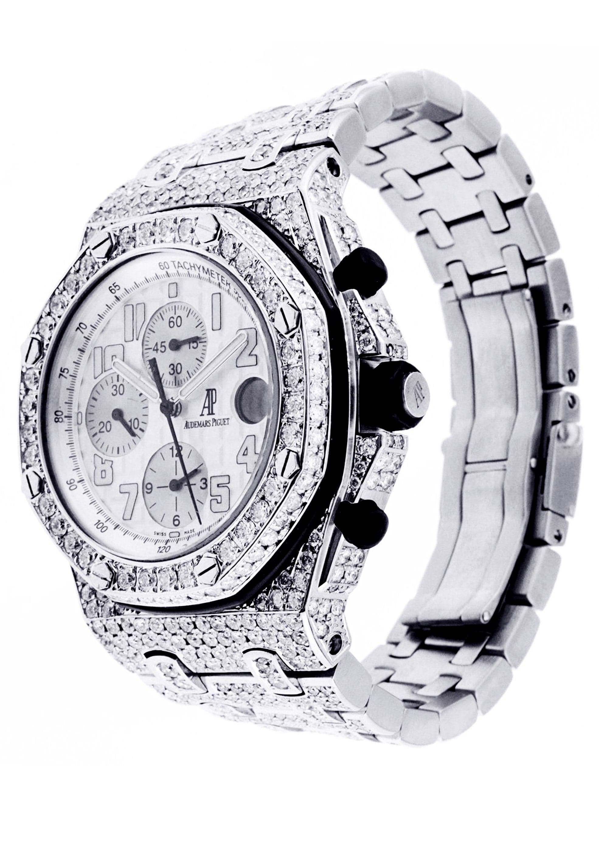 Diamond Audemars Piguet Royal Oak Offshore | Stainless Steel | 42 Mm