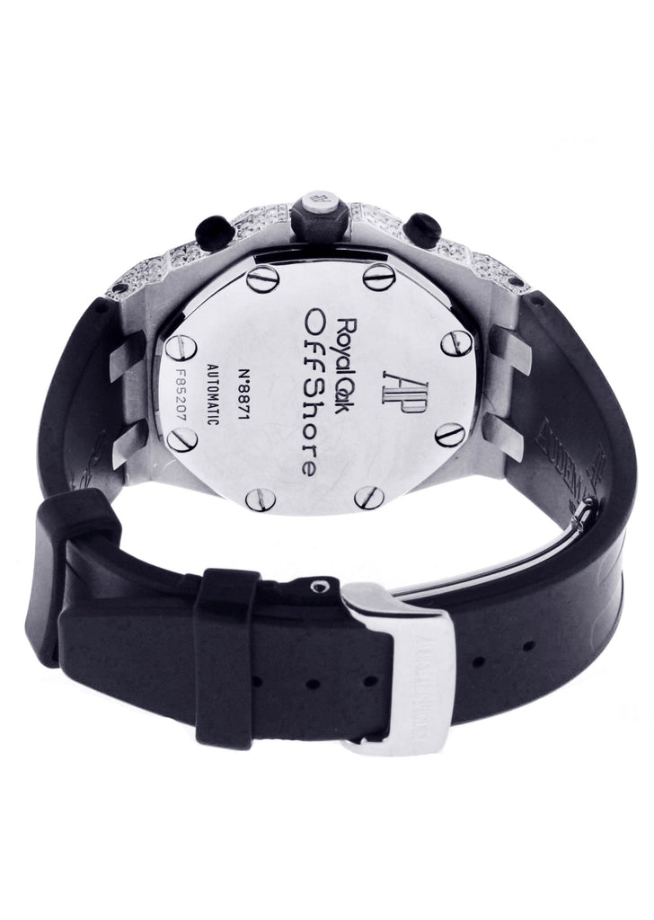 Diamond Audemars Piguet Royal Oak Offshore | Stainless Steel | 42 Mm Mens Watch FrostNYC 